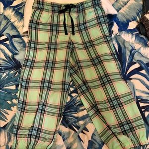 JUSTICE PLAID PAJAMA BOTTOMS GIRLS 10
